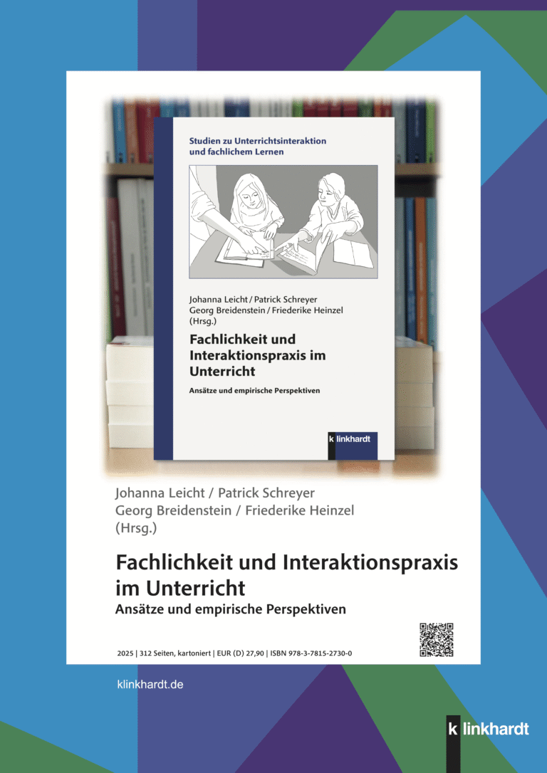Anthology published: “Subject Specific Learning and Interaction in Elementary School”